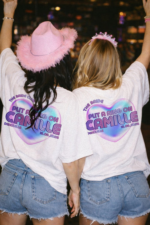 GLITTER LOVE - TEE-SHIRT - EVJF
